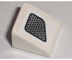 Slope 30 1 x 1 x 2/3 with Vent Dots Fade Pattern Model Left (Sticker) - Set 8211
