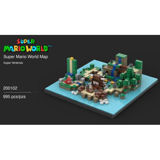 Super Mario World Map (SNES)