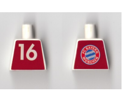 Torso Soccer FC Bayern #16 Pattern (Sticker)