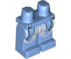 Hips and Legs with Dark Blue and White Electric Bolts Pattern (Electro)