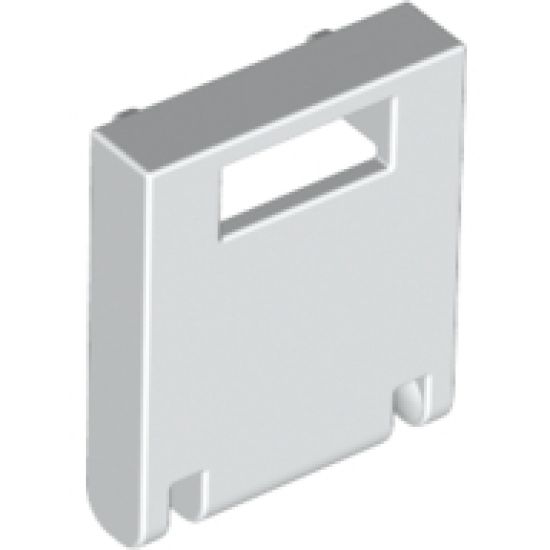 Container Box 2 x 2 x 2 Door with Slot and Locomotive Controls Pattern