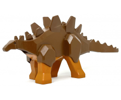 Animal, Dinosaur Stegosaurus with Dark Orange Legs