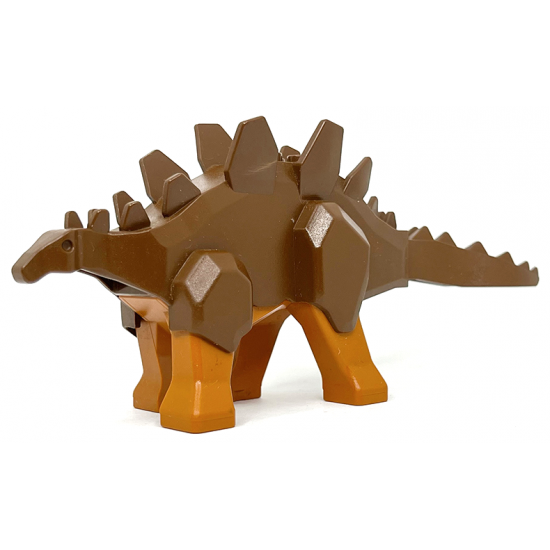 Animal, Dinosaur Stegosaurus with Dark Orange Legs