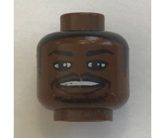 Minifigure, Head NBA Paul Pierce Pattern - Blocked Open Stud