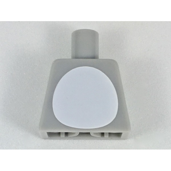 Torso with White Stomach Pattern