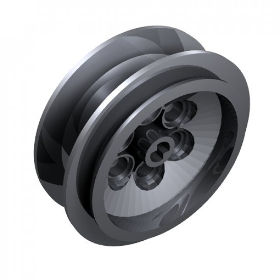 Wheel 43.2mm D. x 18mm (extended axle stem)