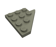 Wedge, Plate 4 x 4 Wing Left