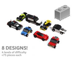 Stocking Filler Models - 8 pack of 4-wide cars