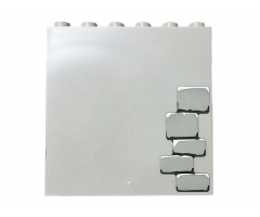 Panel 1 x 6 x 5 with Bricks Pattern 2 (Sticker) - Set 71040