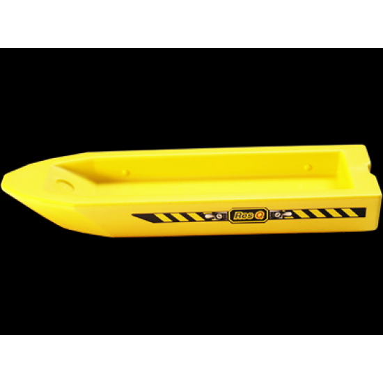 Boat Hull Unitary 32 x 10 x 1 2/3, Base with Res-Q Pattern