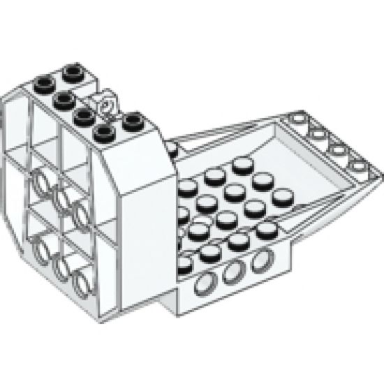 Aircraft Fuselage Forward Bottom Angular 6 x 10 x 5 (Cockpit)