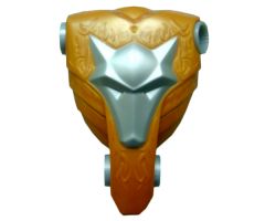 Large Figure Part Torso KK with Danju, Sir Pattern - Series 2 - Wolf Head Relief