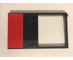 Door 1 x 6 x 8 Left with Red Rectangle Pattern (Sticker) - Set 5571
