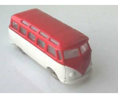 HO 1:87 Vehicles Scale VW Minibus with White Base