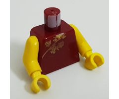 Torso Spider-Man Oriental Dress Pattern (Mary Jane) / Yellow Arms / Yellow Hands