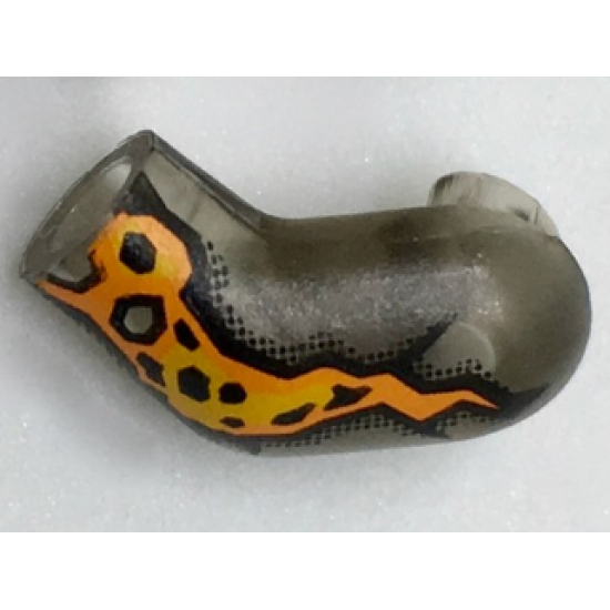 Arm, Left with Orange and Yellow Flame Pattern