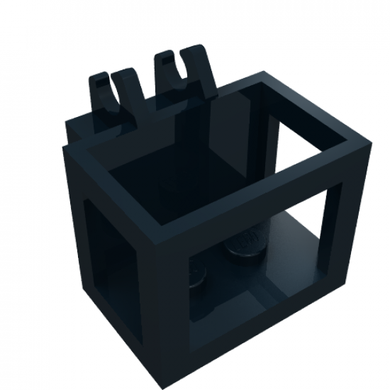Crane Bucket Lift Basket 2 x 3 x 2 with Non-Locking Hinge Fingers