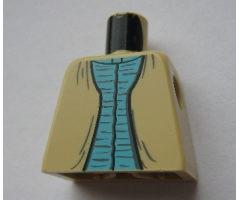 Torso SW Vest with Sky Blue Shirt Pattern (Greedo)