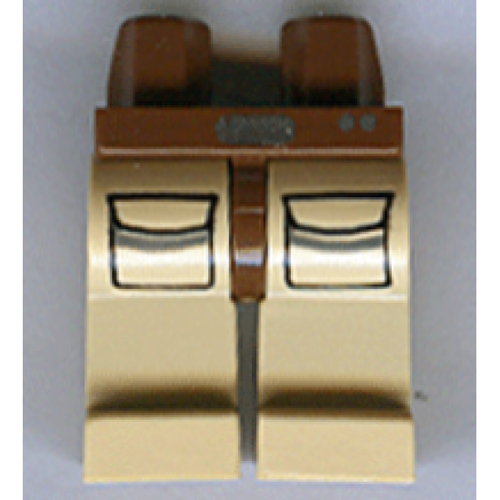 Hips and Tan Legs with SW Pockets, Silver Belt Buckle Pattern