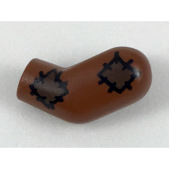 Arm, Left with Dark Brown Patches Pattern