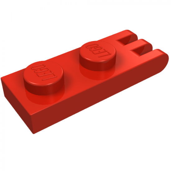 Hinge Plate 1 x 2 with 3 Fingers and Solid Studs