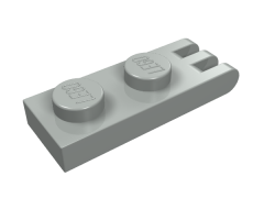 Hinge Plate 1 x 2 with 3 Fingers and Solid Studs