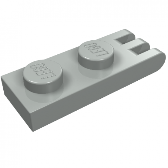 Hinge Plate 1 x 2 with 3 Fingers and Solid Studs