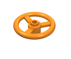 Technic, Steering Wheel Small, 3 Studs Diameter