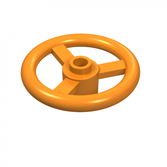 Technic, Steering Wheel Small, 3 Studs Diameter