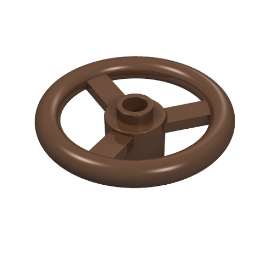 Technic, Steering Wheel Small, 3 Studs Diameter