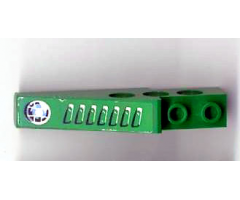 Technic Slope Long with Headlight and Air Intake Pattern Right (Sticker) - Set 8213