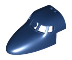 Aircraft Fuselage Forward Top Curved 6 x 10 with 5 Window Panes
