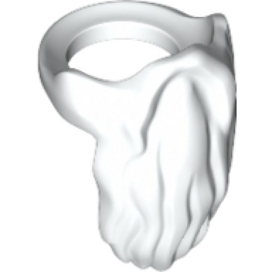 Minifigure, Body Wear Beard, Rounded End