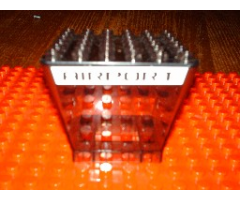 Duplo, Building Airport Tower Glass Enclosure with 'AIRPORT' Pattern (Sticker) - Set 7840