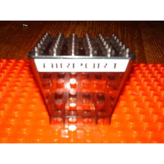 Duplo, Building Airport Tower Glass Enclosure with 'AIRPORT' Pattern (Sticker) - Set 7840