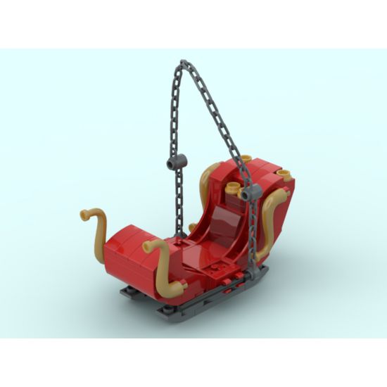 Santa's Sleigh Ornament