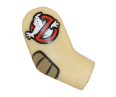 Arm, Right with Ghostbusters Logo and Elbow Patch Pattern