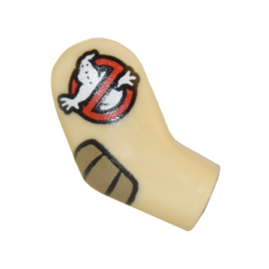 Arm, Right with Ghostbusters Logo and Elbow Patch Pattern