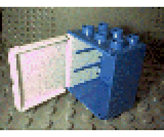 Duplo, Furniture Refrigerator with White Door