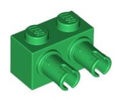 Brick, Modified 1 x 2 with Pins