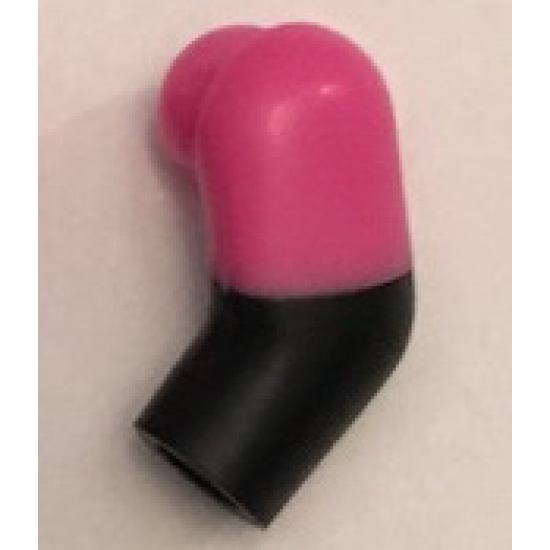 Arm, Left with Dark Pink Short Sleeve Pattern