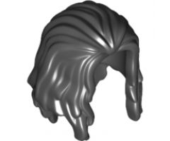 Minifigure, Hair Long, Parted in Front