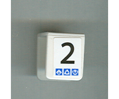 Minifigure, Body Wear Vest with Number 2 and Gravity Games Pattern on Both Sides (Stickers) - Set 3538