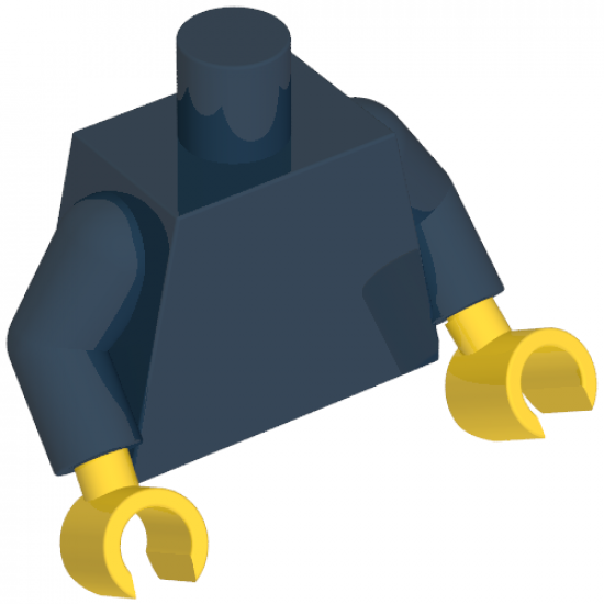 Torso Sailboat over Yellow Circles Front, 2011 The LEGO Store Lone Tree, CO Back Pattern / Dark Blue Arms / Yellow Hands