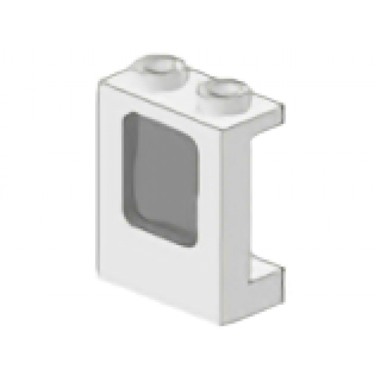 Window 1 x 2 x 2 Plane with Trans-Black Glass