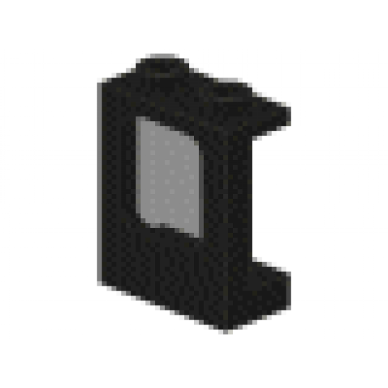 Window 1 x 2 x 2 Plane with Trans-Black Glass