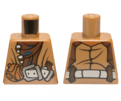 Torso LotR Coat with Brown Shirt and Belt with Pouch Pattern