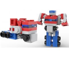 Transformers Micro G1 Optimus Prime V2 Mini Truck Mecha