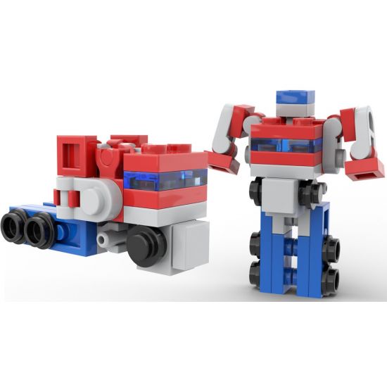 Transformers Micro G1 Optimus Prime V2 Mini Truck Mecha