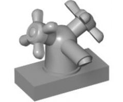 Tap 1 x 2 with Dual Handles, Large / Sink Faucet